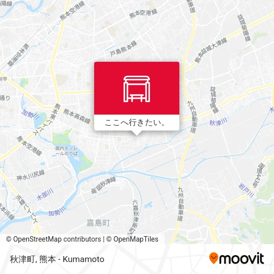秋津町地図