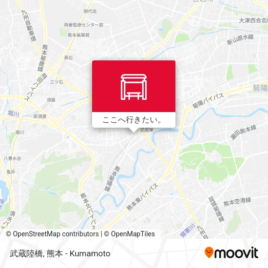 武蔵陸橋地図