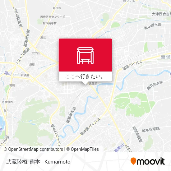 武蔵陸橋地図