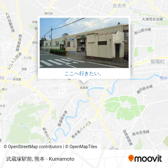 武蔵塚駅前地図