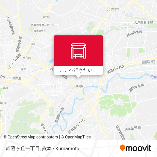 武蔵ヶ丘一丁目地図