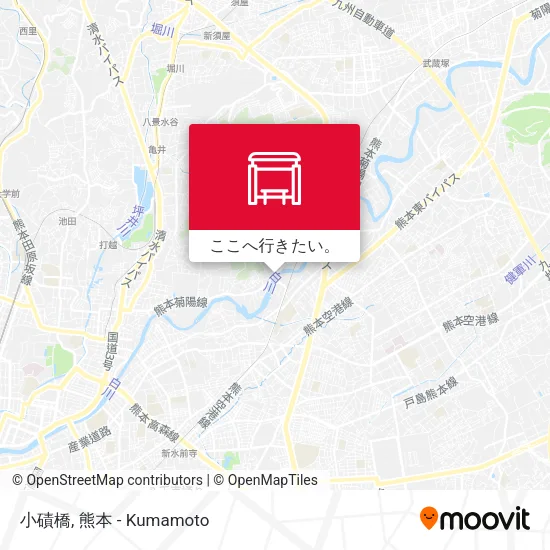 小磧橋地図