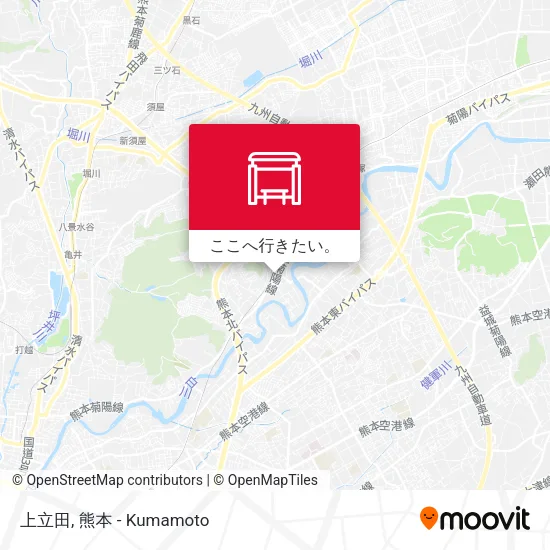 上立田地図