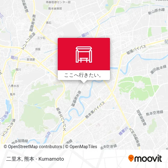 二里木地図