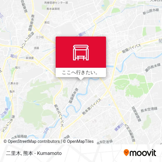 二里木地図