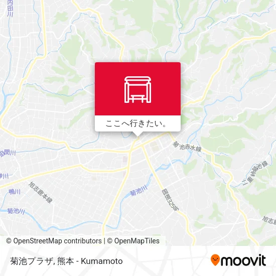 菊池プラザ地図