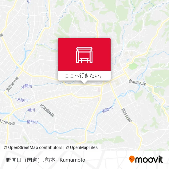 野間口（国道）地図