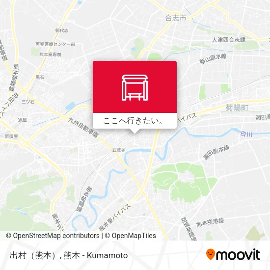 出村（熊本）地図