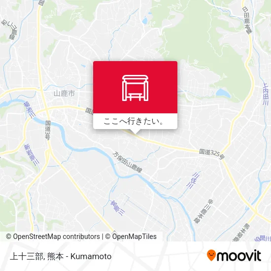 上十三部地図