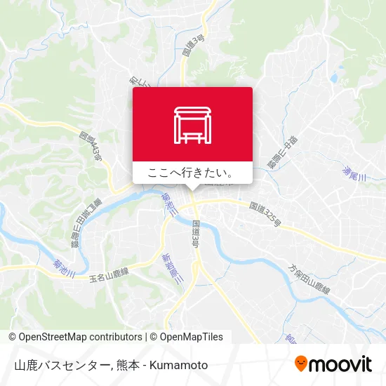山鹿バスセンター地図