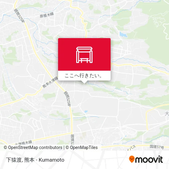 下猿渡地図