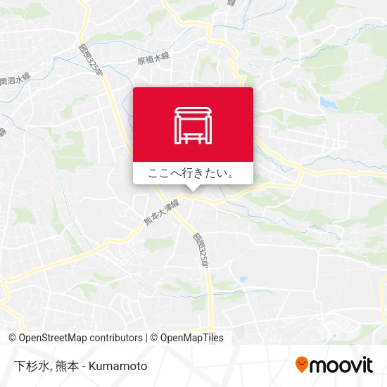 下杉水地図