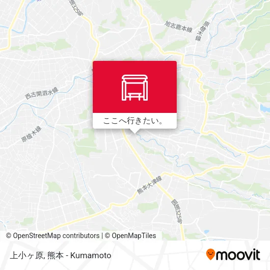 上小ヶ原地図