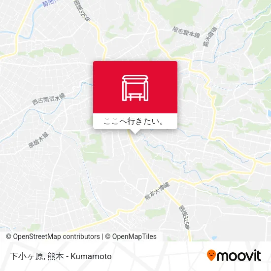 下小ヶ原地図