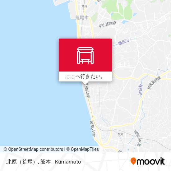 北原（荒尾）地図