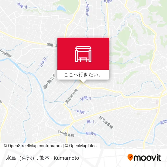 水島（菊池）地図