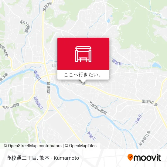 鹿校通二丁目地図