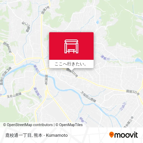 鹿校通一丁目地図