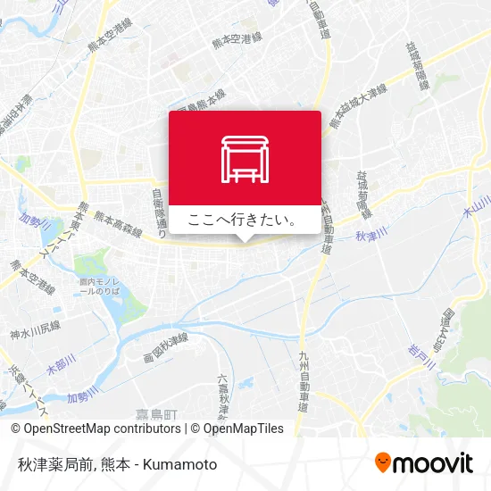 秋津薬局前地図