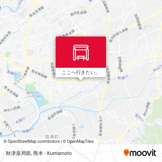 秋津薬局前地図