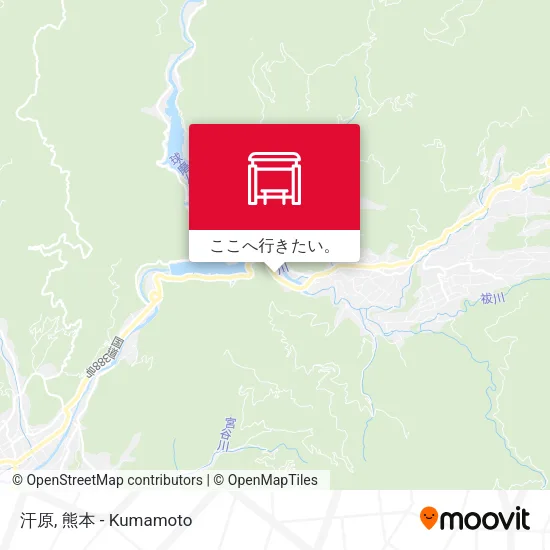 汗原地図