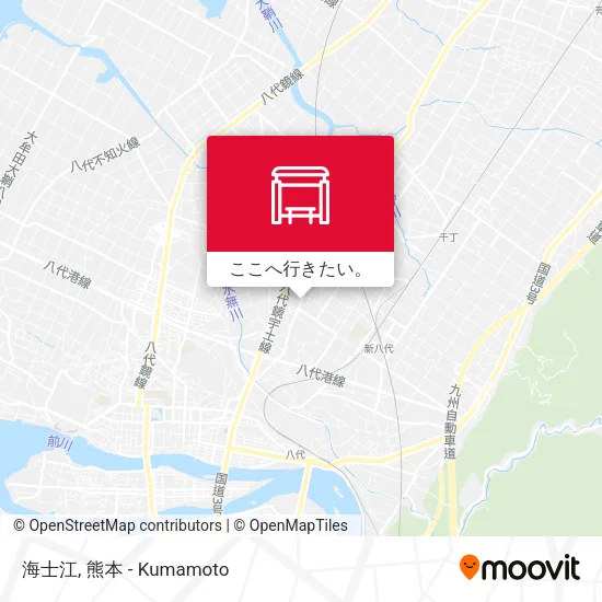 海士江地図