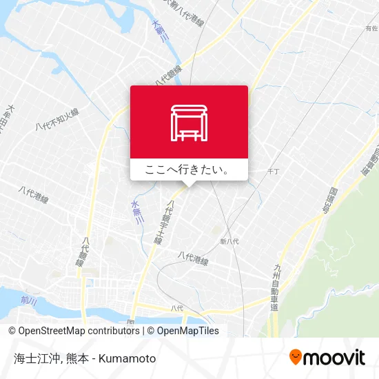 海士江沖地図