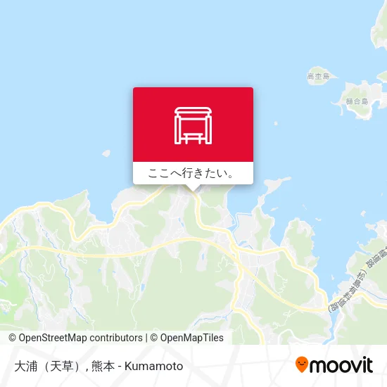 大浦（天草）地図