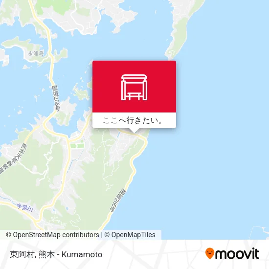 東阿村地図