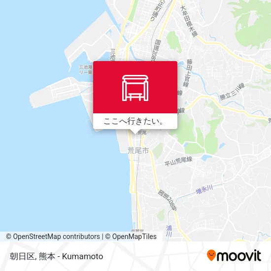 朝日区地図