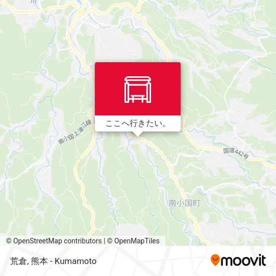 荒倉地図
