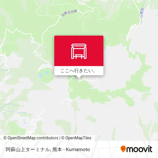 阿蘇山上ターミナル地図