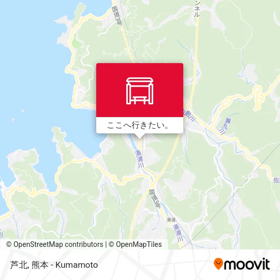 芦北地図