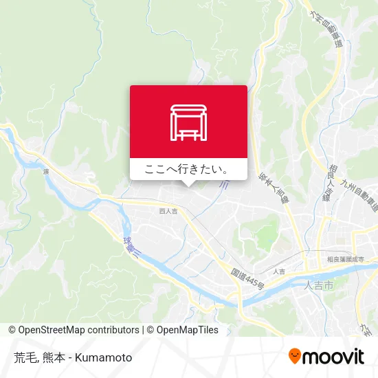 荒毛地図