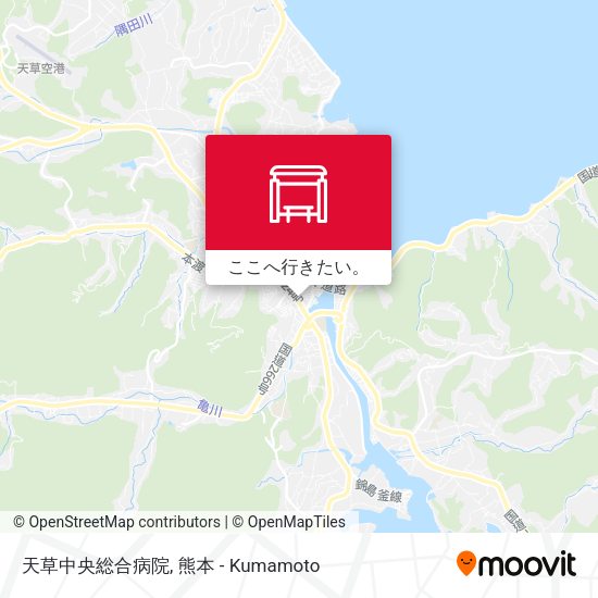 天草中央総合病院地図