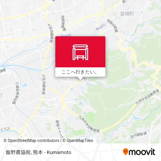 飯野農協前地図