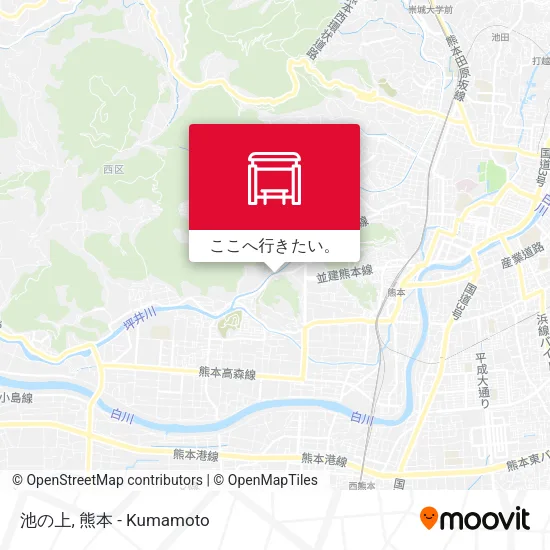 池の上地図