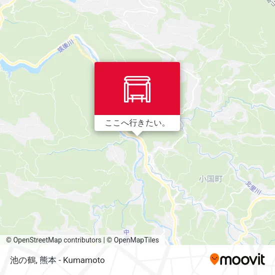 池の鶴地図