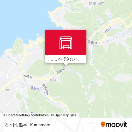 石木田地図