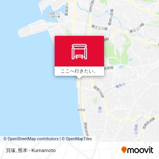 貝塚地図