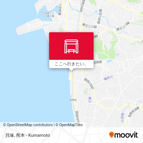 貝塚地図