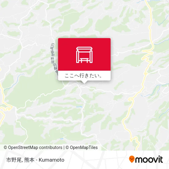 市野尾地図