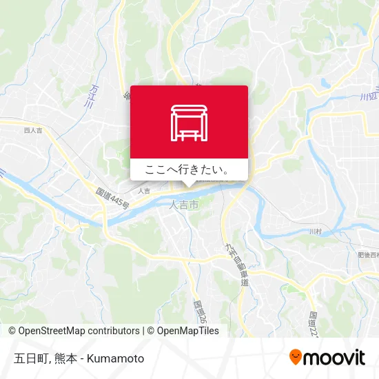 五日町地図