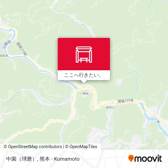 中園（球磨）地図