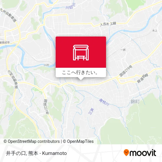 井手の口地図