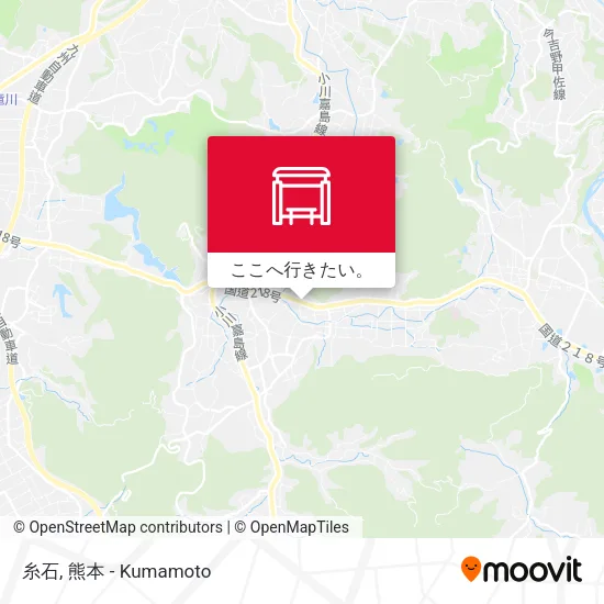 糸石地図