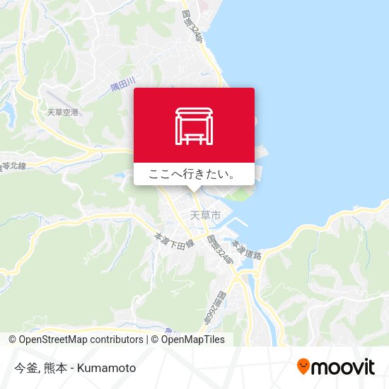 今釜地図