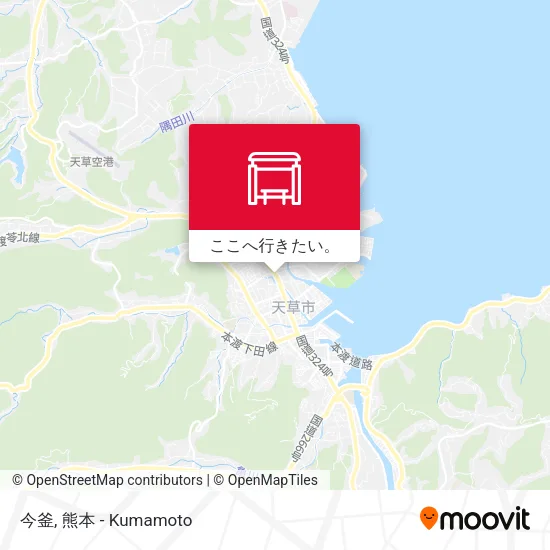 今釜地図