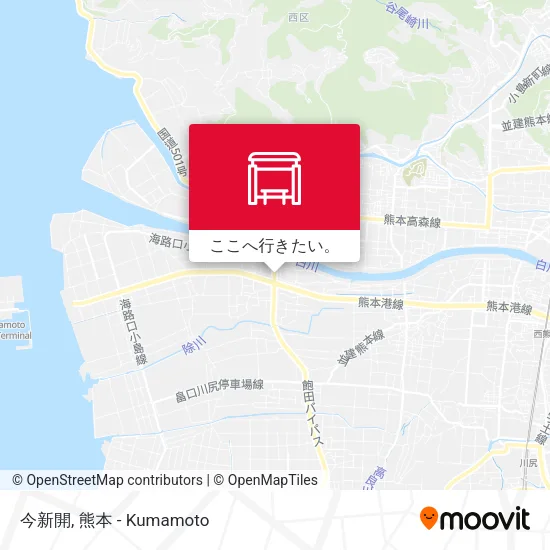 今新開地図