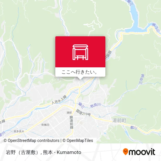 岩野（古屋敷）地図